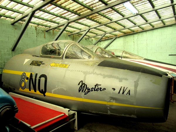 Le musée de l'aviation à Savigny les Beaune, avec la FNATH....
