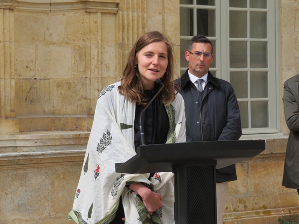 "Ruissellements" une superbe exposition à voir au château de Bussy-Rabutin....