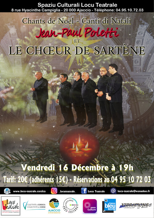 16 Décembre - Chants de Noël par le Choeur de Sartène