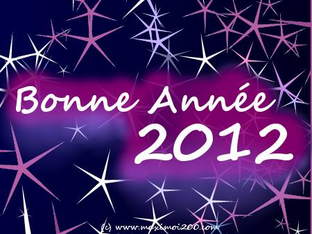 Bonne année 2012 !