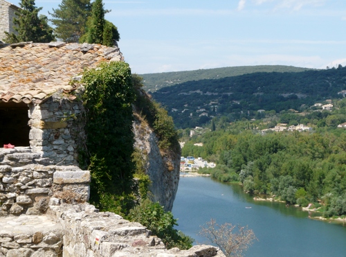 Aiguèze, village médiéval