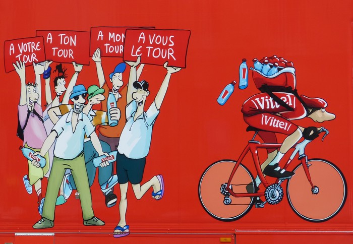 Arrivée du Tour de France à Amiens