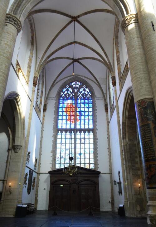 L'église de Saint Bavon à Haarlem