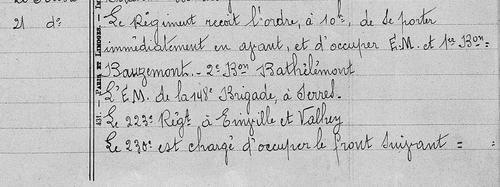 03*1914: Octobre du 25 au 30- Bures cote 322