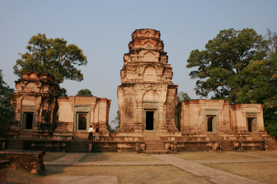 Blog de images-du-pays-des-ours :Images du Pays des Ours (et d'ailleurs ...), Prasat Kravan: temple hindouiste - Angkor - Cambodge