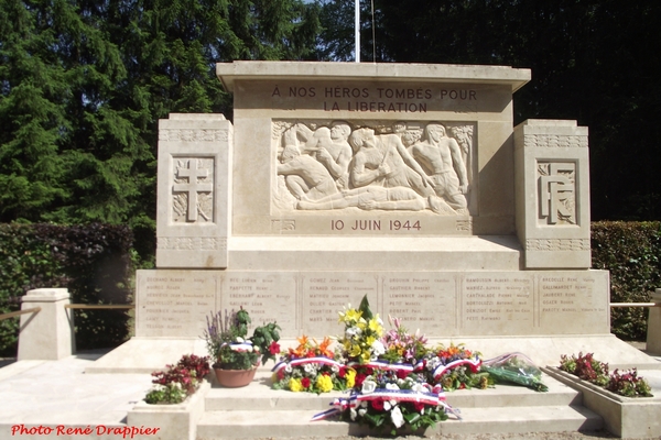 Commémoration, au Monument de la Forêt, des 70 ans de la bataille qui coûta la vie à 37 Résistants