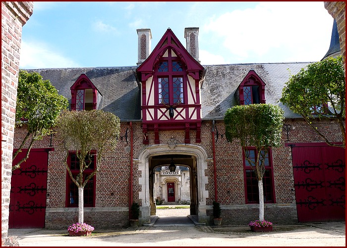 Un château en Picardie