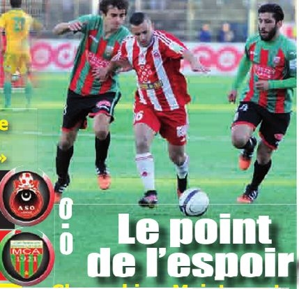 Samedi 24.01.2015 à Clef ASOC-MCA 0-0