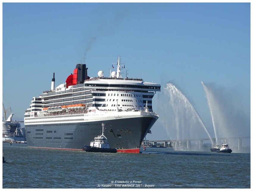 THE BRIDGE 2017 - ST Nazaire et le Queen Mary 2