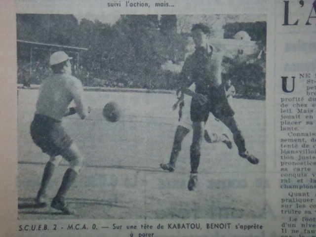 25.1.1953 SCU El Biar-MCA 2-0