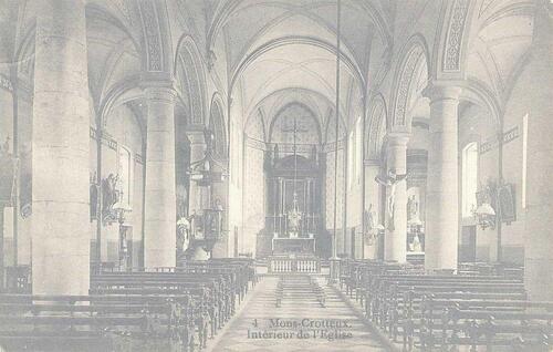 Mons-Crotteux - Intérieur de l'Église