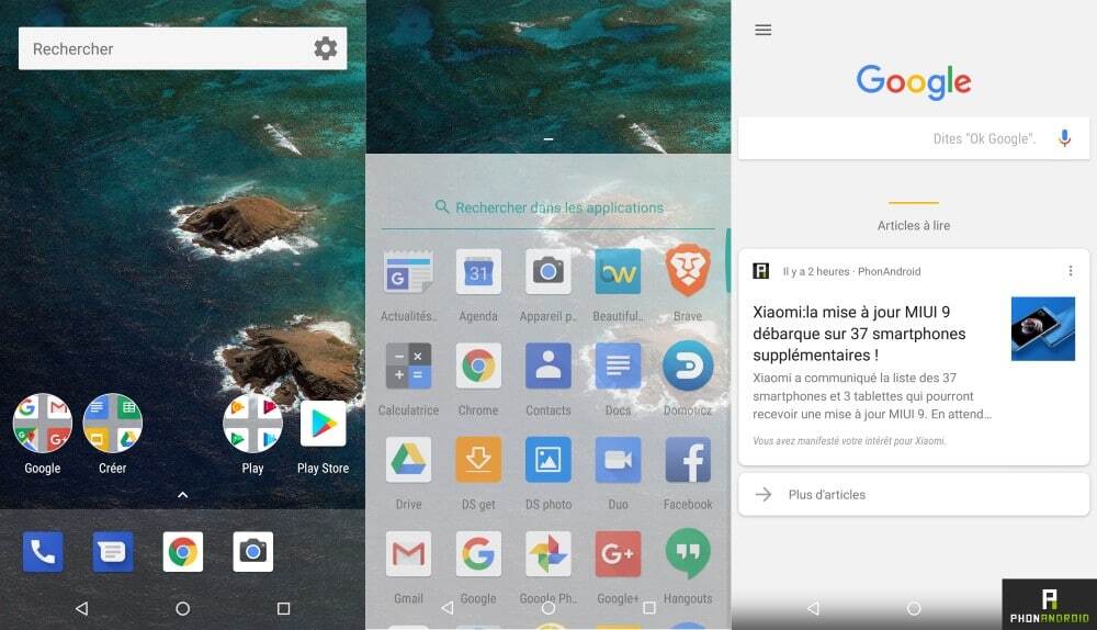 Android one launcher