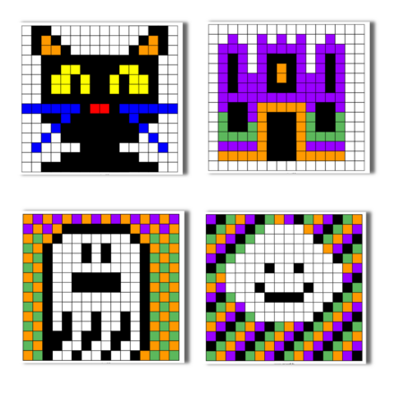 Halloween Pixel Art