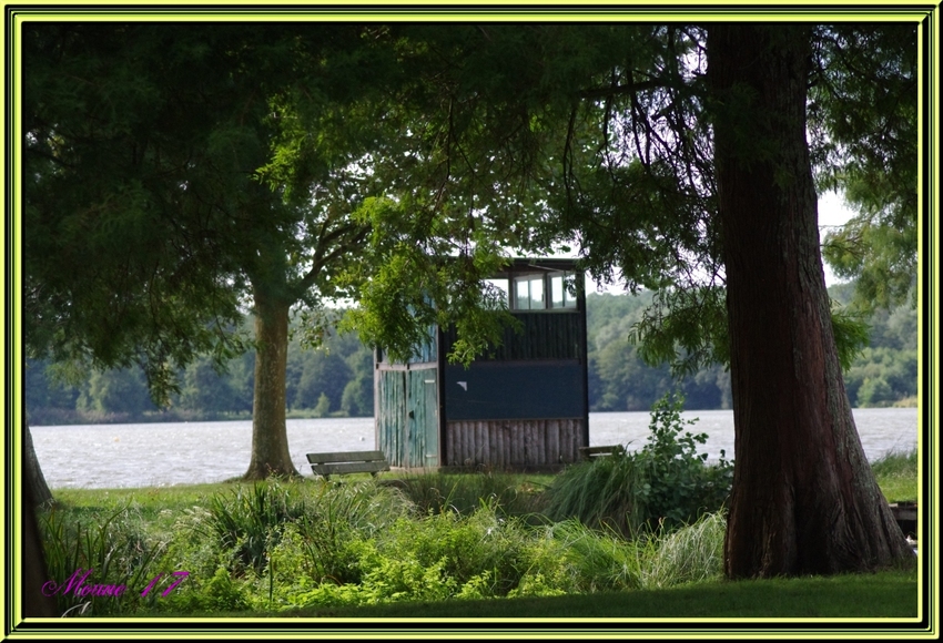 Le lac de Soustons    (landes)