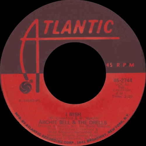 Archie Bell & The Drells : CD "The Atlantic & Glades Singles 1970 - 1975 " SB Records DP 115 [ FR ]