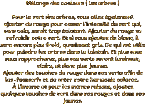 Dessin et peinture - vidéo 4141 : Comment peindre les couleurs de l'automne dans un paysage ? - acrylique, huile.