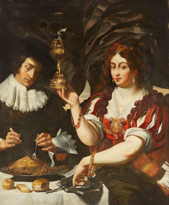 Janssens Abraham | Allegory of Taste | MutualArt