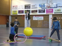 Ateliers cirque dans le cadre de l'EPS