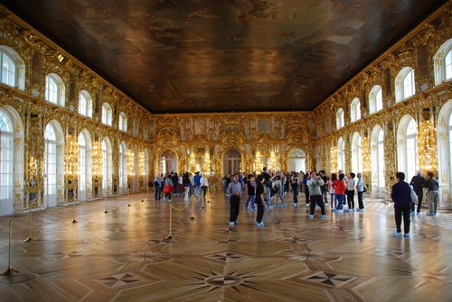quelques vues du palais Tsarskoïe Deleo (photos)