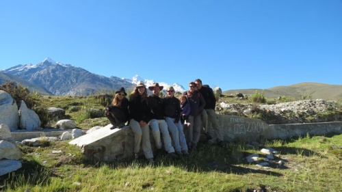 Manifestants à Chavin, trekkeurs à Huaraz