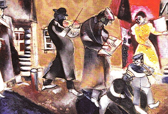 2.chagall 1911 / Paris , un atelier à La Ruche