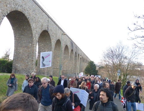 Marche contre le Front National et le racisme à Arcueil (compte-rendu)