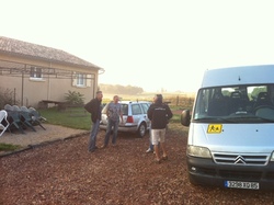 c'est parti pour 5 jours de VTT dans le beaujolais