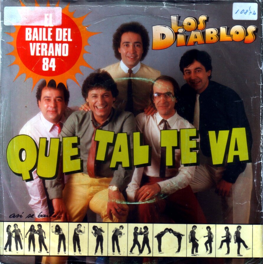 LOS DIABLOS - Que Tal Te Va  (Comment Ça Va) (SELLO DB Belter 1-10.352) Single 1984 