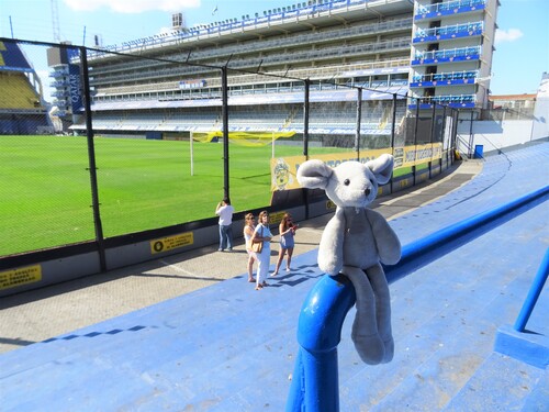 Le stade de foot et le zardin zaponais de Buenos Aires
