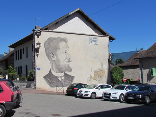 Sur la route du col du Colombier (3).