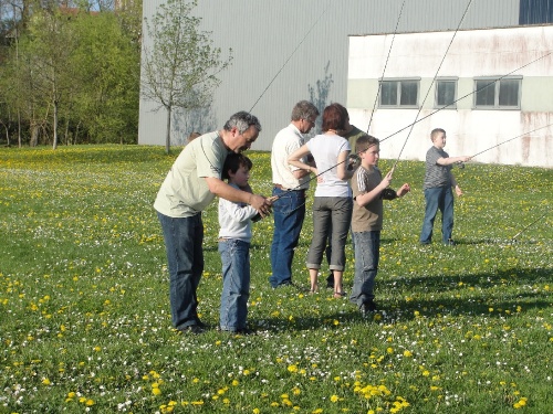 entraînement pêche à la mouche