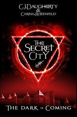 Couverture anglaise du second tome de la saga "Le feu secret" de CJ Daugherty & Carina Rozenfeld 