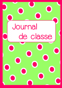 Pages de garde cahier journal