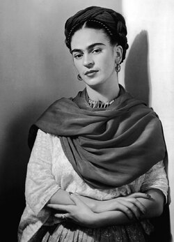 "Les deux Frida" de Frida Kahlo, par Hadriana Corre.