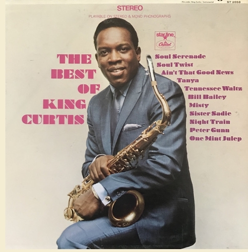 King Curtis : Album " The Best Of King Curtis " Capitol Records ST 2858 [ US ]