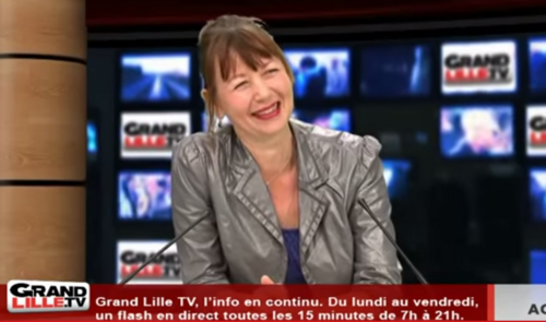 Les photos de l'interview à Grand Lille TV