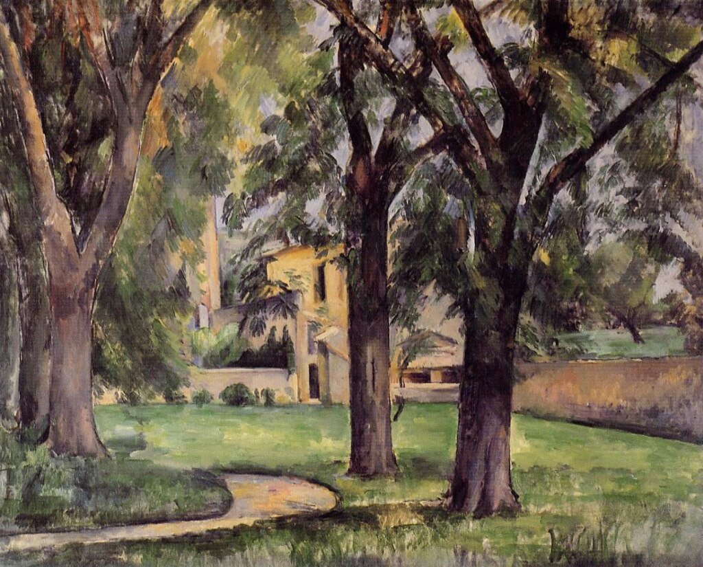 Cézanne ,formes et couleurs (4) / Le jas de Bouffan (2)