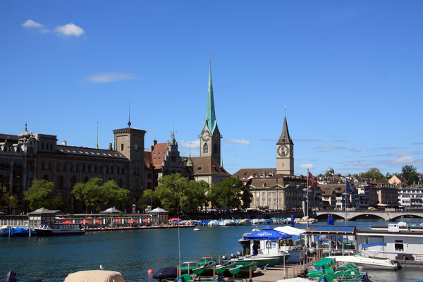 Zurich - Les Martinets de la Cathédrale