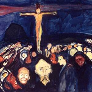 Edvard Munch-  Gólgota