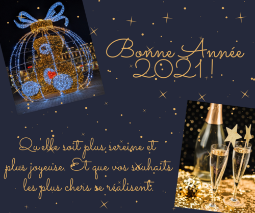 Bonne année 2021 ! 