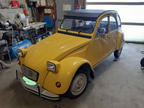 La 2cv jaune 