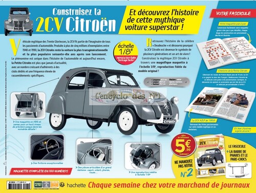 N° 1 Construisez la 2 CV AZLP - Test