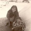 Kiowa mother and child. ca. 1890. Photo by Lenny & Sawyers.