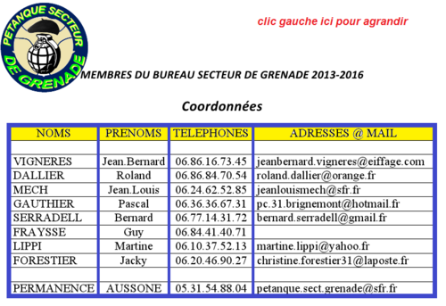 COMPTE RENDU RÉUNION SECTEUR