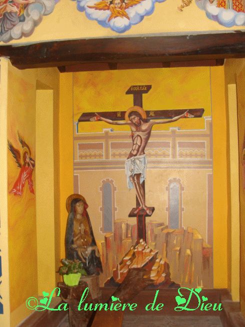 Cambo les bains : la chapelle aux icônes