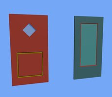 Mettre une porte dans un décor