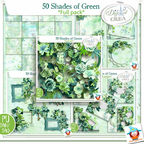 50 shades of green de Kastagnette