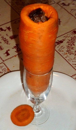sirop de carottes ...