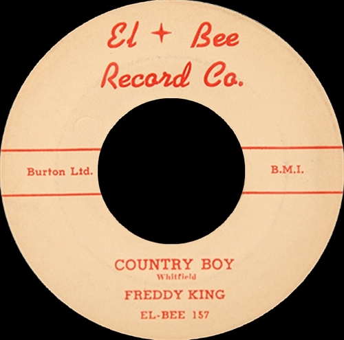 Freddy King : Album " Freddy King Sings " King Records 762 [ US ]
