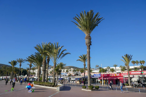 Agadir  - Coté plage et corniche